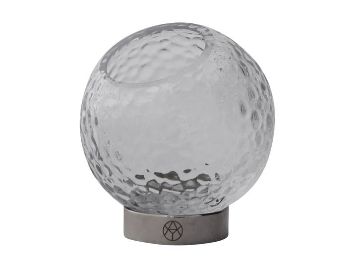 AYTM Vase Globe Bubbles Ø10 cm Clear