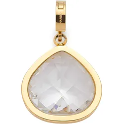 Leonardo 025682 Damen-Anhänger Juvinga White Goldfarben Clip & Mix