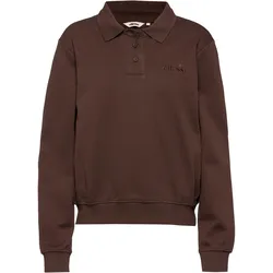Ellesse Pololangarmshirt Damen | Gr. M | braun - braun