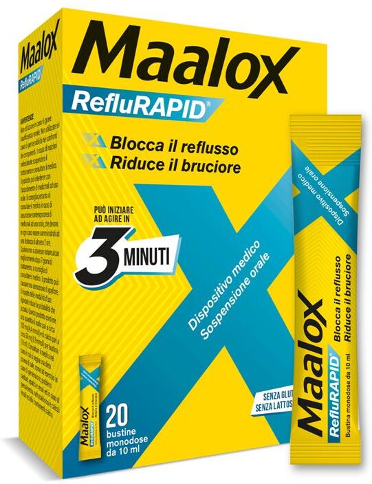 OPELLA HEALTHCARE ITALY Srl Sanofi, Maalox Reflurapid, 20 Bustine