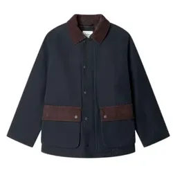 Pepe Jeans Unisex für Kinder. PB4000044 Jamies Marineblaue Parka (10años= 140cm), Lässig, Polyester, Kinderbekleidung