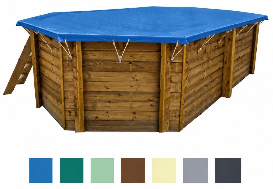 Altanka PLAN302-303Z, Pool-Überdachung, Grau, PVC, Rechteckig, 4260 mm, 3160 mm