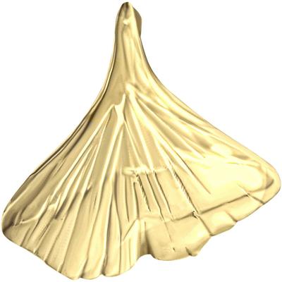 Kettenanhänger FIRETTI "Schmuck Geschenk Gold 333 Halsschmuck Anhänger Gingko", gold (gelbgoldfarben), Schmuckanhänger, Damen, Gelbgold 333, 0,14 g, Kettenanhänger