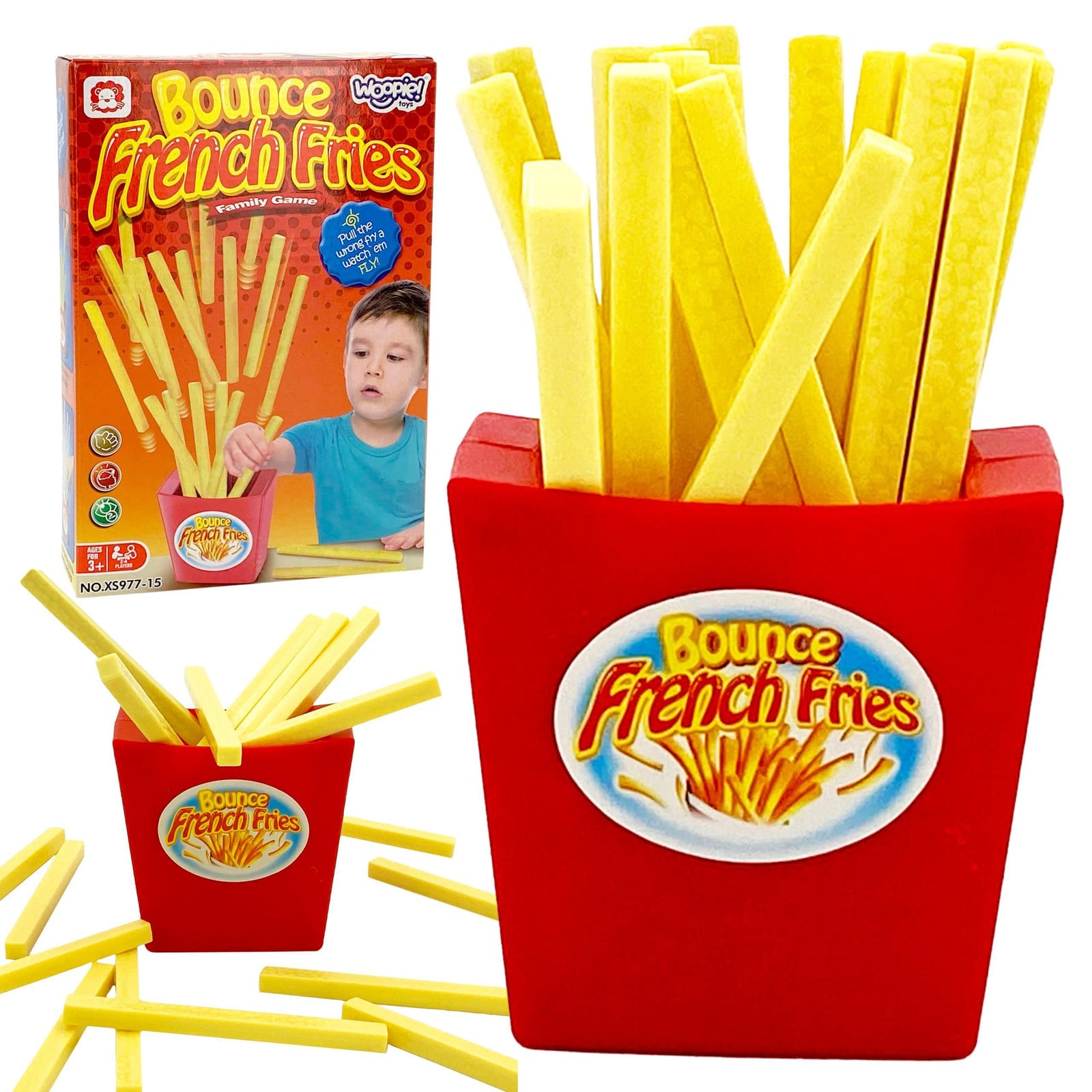 Woopie Popping Fries Arcadespel