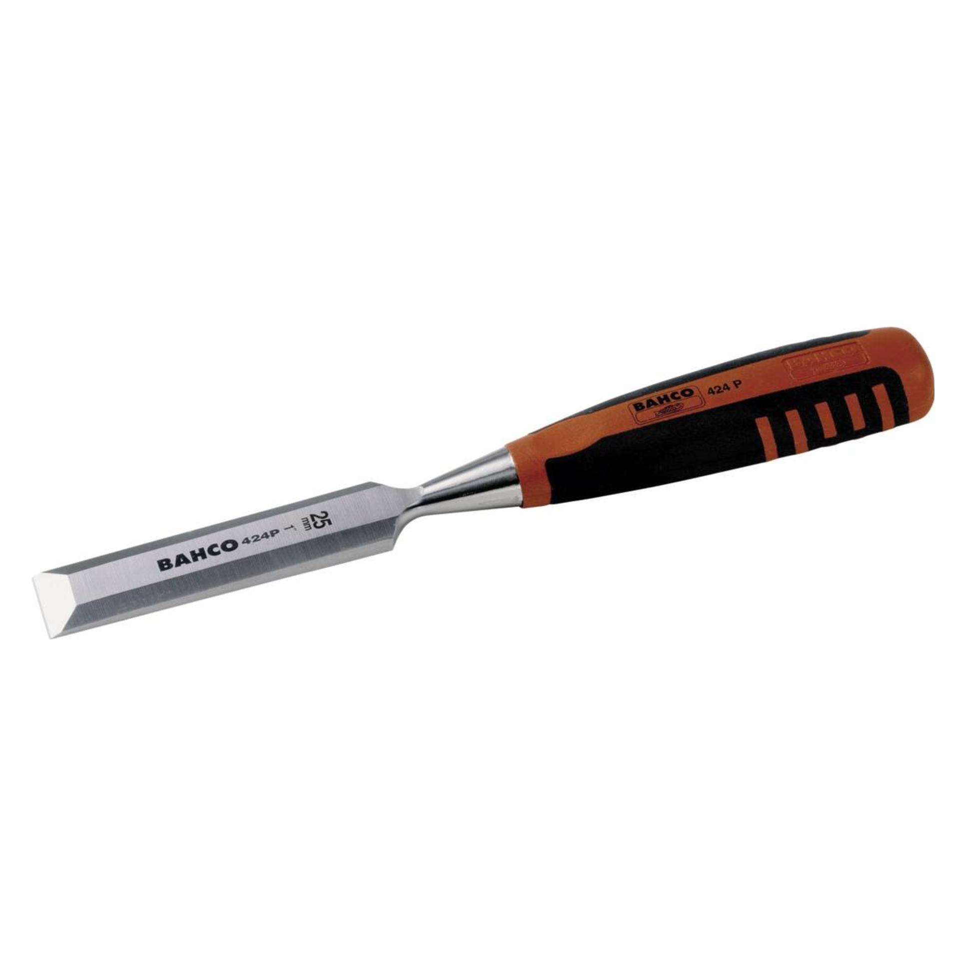 Bahco Stechbeitel mit 2-Komponenten-Griff, 24 mm (424P-24)