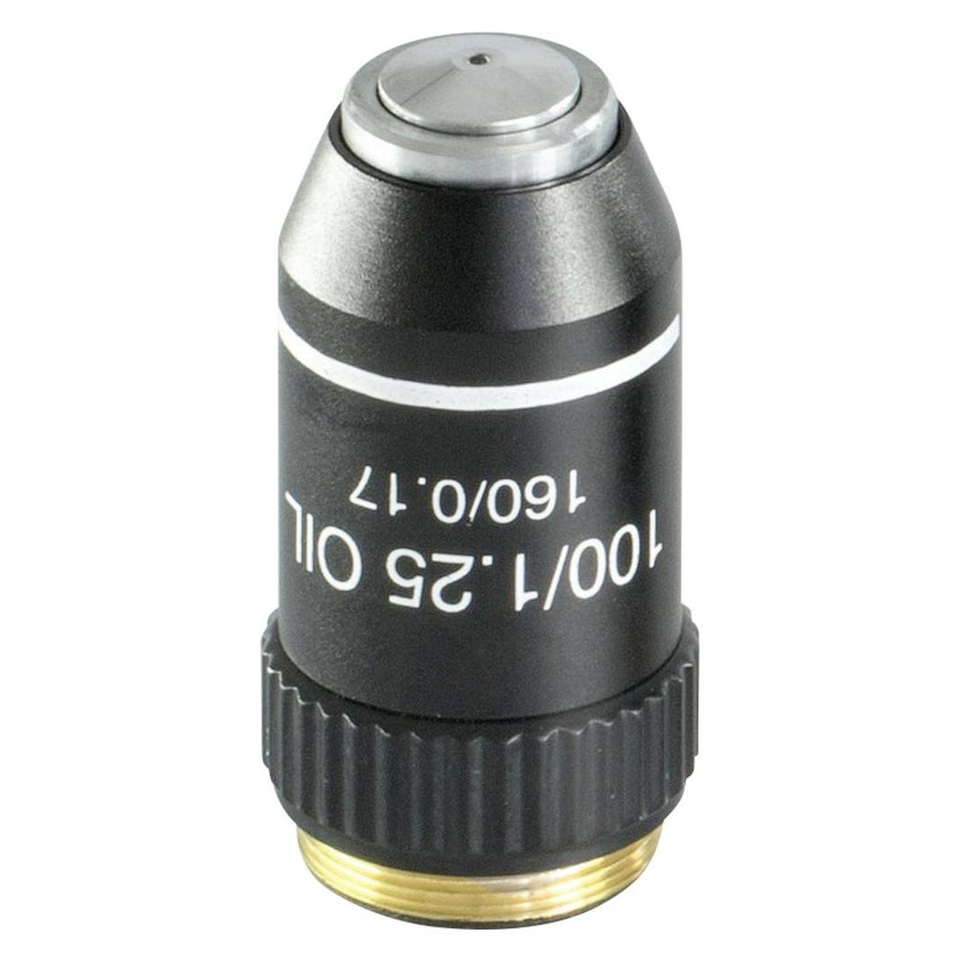 Kern Objektiv Achromatisch 100 x / 1,25 gefedert, Anti-Fungus (OBB-A1480)