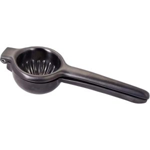 Lurch Zitronenpresse manuell, 8 cm Durchmesser, mit Aufhänge-Bügel, Edelstahl, smokey grey