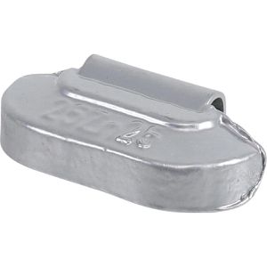 BGS-technic Auswuchtgewichte 9425-25, 100-teilig, Schlaggewichte, silber, 25 g, Gesamtgewicht 2,5 kg