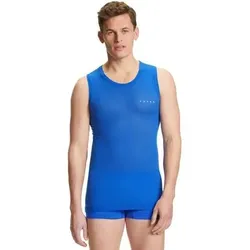 FALKE Herren Unterhemd C Singlet Regular m, Größe M in Blau Blau