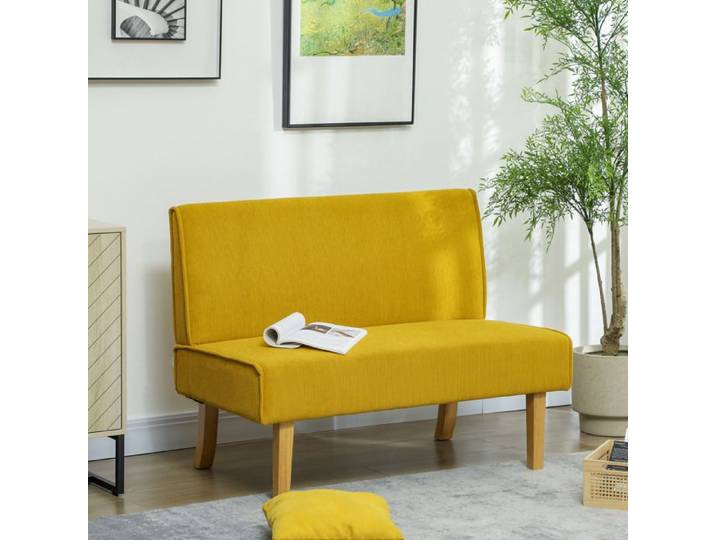 Canapé 2 places sans accoudoirs compact FloraGrace