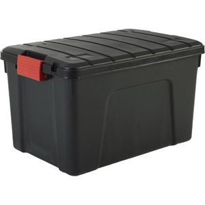 Iris Aufbewahrungsbox Store It All, SIA-60, 60L, Kunststoff schwarz A3, 59 x 40 x 36cm