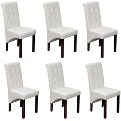 vidaXL, Stühle, Elmenella (6 Stück)