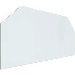 vidaXL, Feuerschale, Feuerstelle Glasplatte (60 cm)
