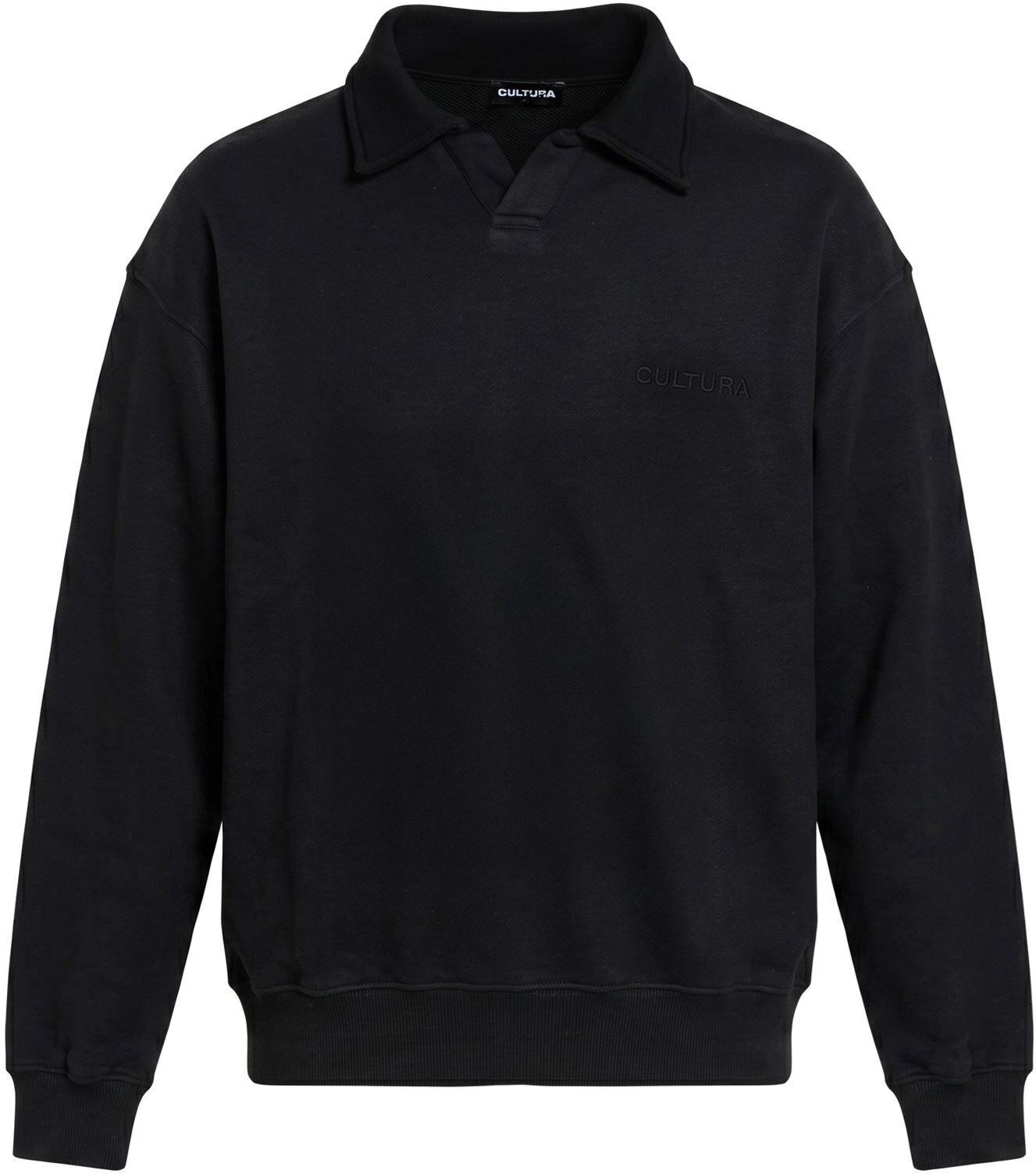 Cultura Sudadera Hombre Negro L,M,S Hombre