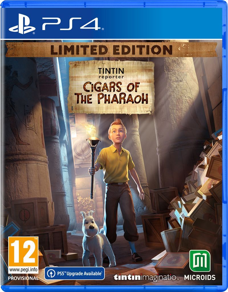Tintin (Tintti) Reporter Cigars of the Pharaoh PS4
