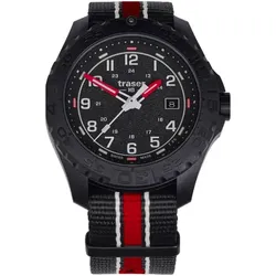 Traser H3 Tactical Adventure Collection P96 Outdoor Pioneer 111759 - schwarz,rot - 44mm