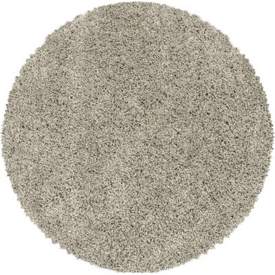 Hochflor-Teppich AYYILDIZ TEPPICHE "SYDNEY 3000", beige (natur), H:30mm Ø:120cm, Polypropylen (PP), Teppiche, Shaggy, Langflor, uni, auch in rund, Wohnzimmer
