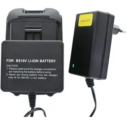 Bosch Zubehör, Werkzeugakku + Ladegerät, Ladegerät passend für Li-ion Akku 18 Volt