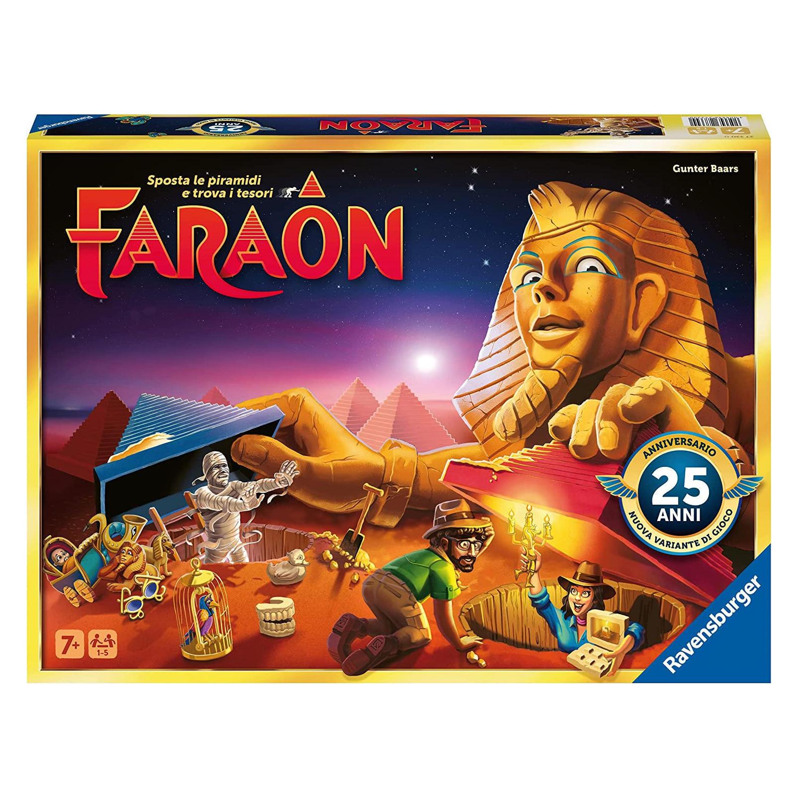 Ravensburger Faraon Anniversary '22 I (Italienisch, 1 - 5 Spieler) (27330)