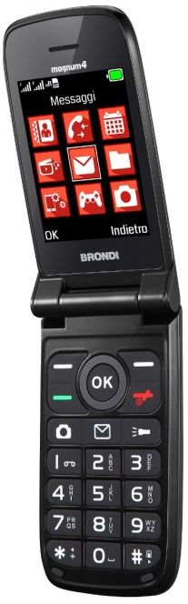 Brondi CELLULARE 2SIM 2,8" MAGNUM 4 NERO