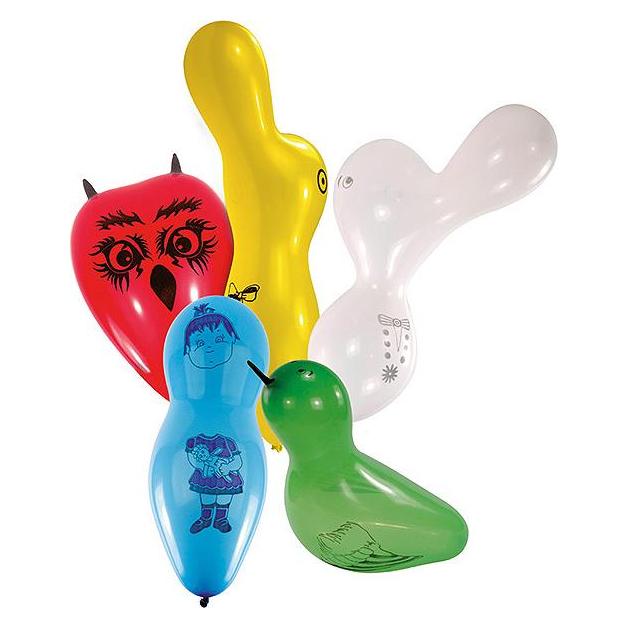 Amscan 10 Figurenballone assortiert (10x) (763.996553)