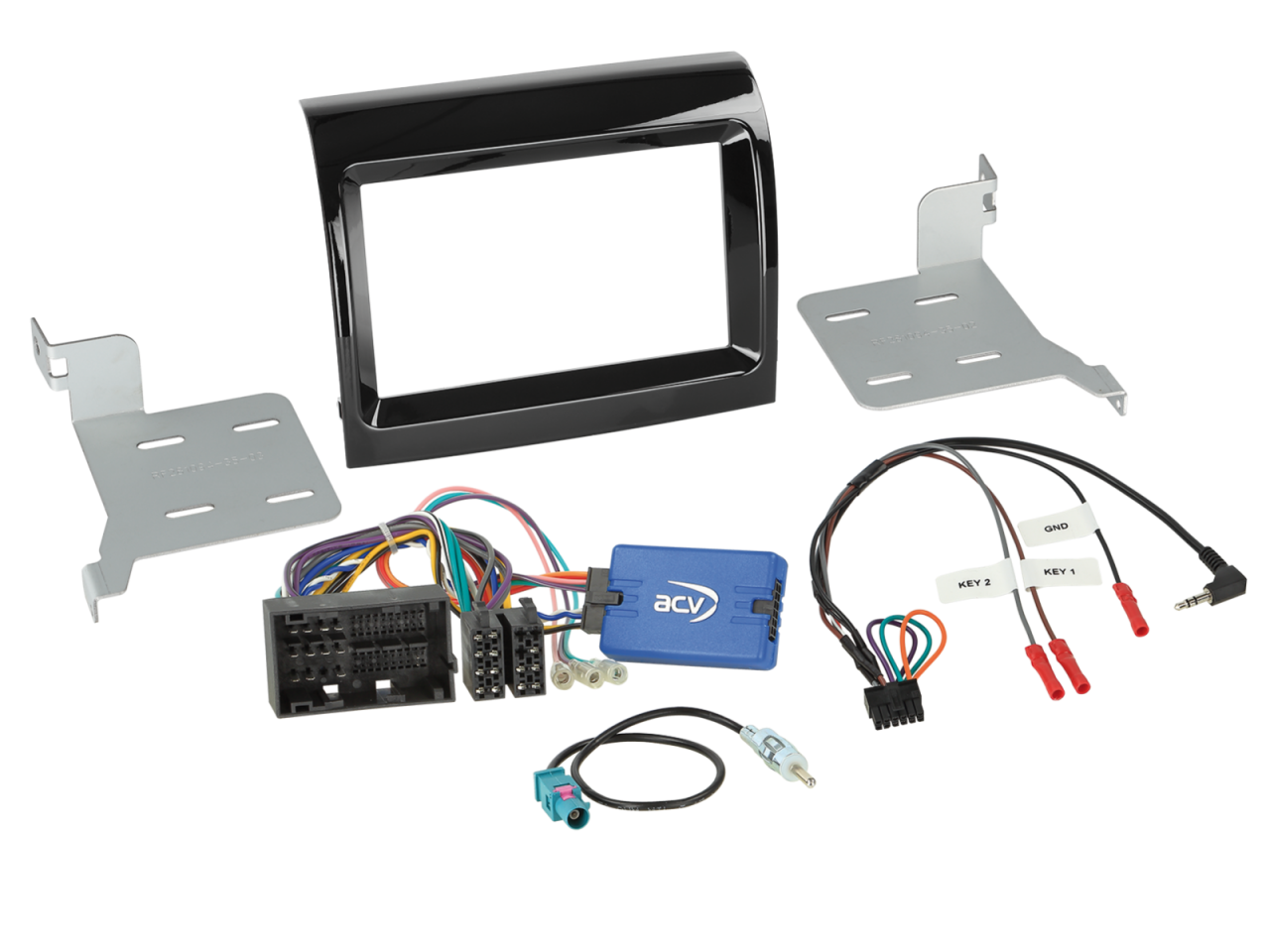 ACV Fiat Ducato / Citroen / Peugeot 2-DIN Kit Facelift 2016->