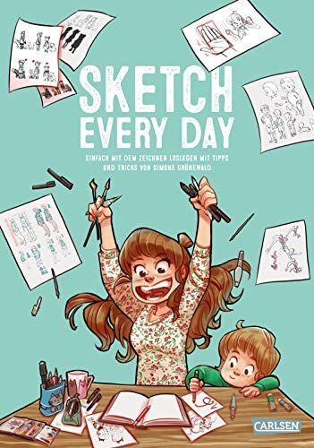 Christiansen, Ole Johan - Sketch Every Day: Einfach mit dem Zeichnen loslegen mit Tipps und Tricks von Simone Grünewald - Preis vom 07.10.2026 11:45:10 h