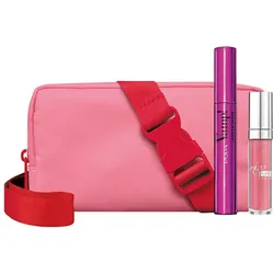Pupa Milano, Lippenstift + Lipgloss, Vamp! Glitter Lip Gloss Gift Set! Lash Extender Kit