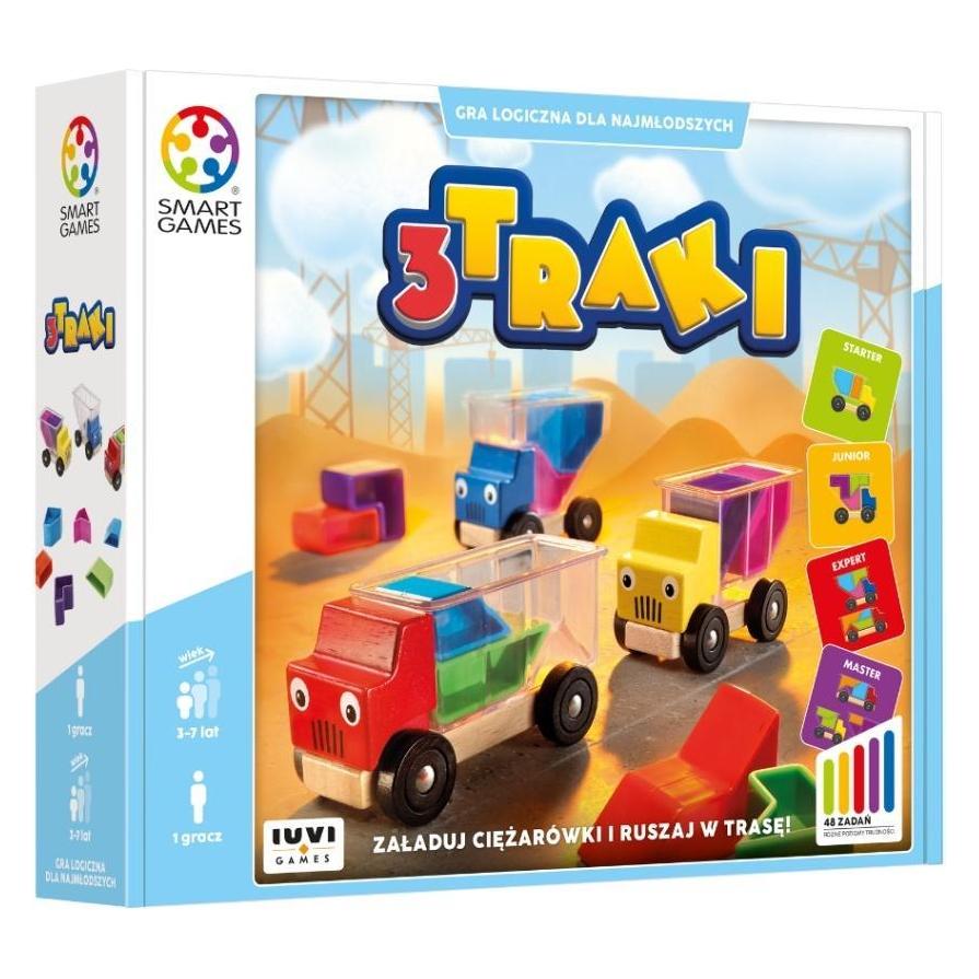 Smart Games 3 Traki (PL) Spiele (Polnisch) (453465)
