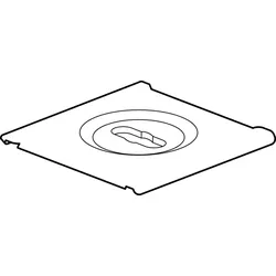 Cablofil CM558058 CE40 V2A Klemmstück Edelstahl