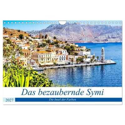 Das bezaubernde Symi (Wandkalender 2027 DIN A4 quer), CALVENDO Monatskalender