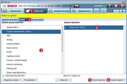 Sekurit Software, Systemdiagnose 9207450092