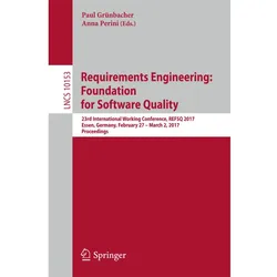 Requirements Engineering: Foundation for Software Quality, Fachbücher