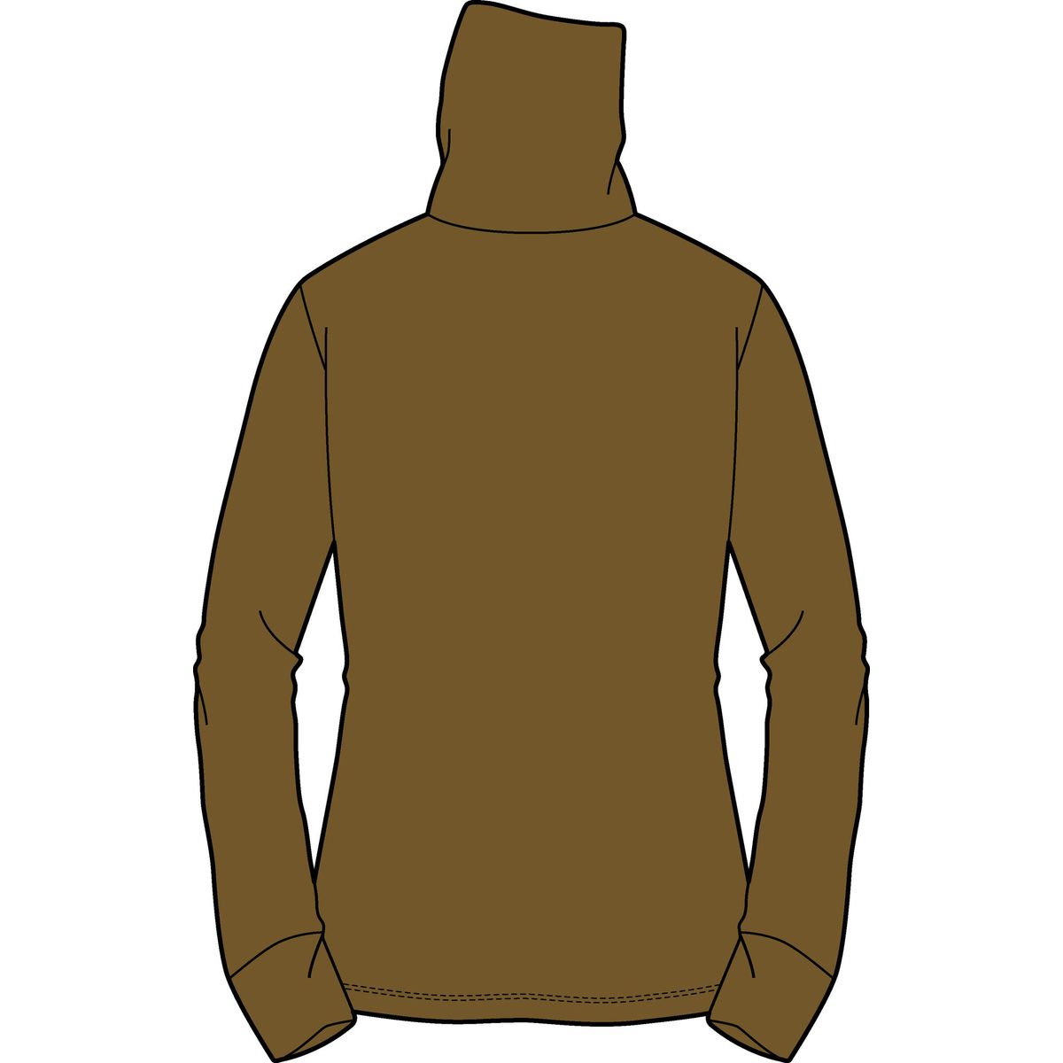 CMP Woman Sweat copper (Q861) 36 36L0296-Q861-36