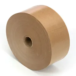KK Verpackungen 1 Rolle Nassklebeband Papier-Klebeband umweltfreundliches Paketband Packband 60mm x 200m 60 g/m2 bra