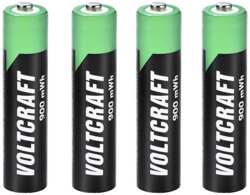 VOLTCRAFT HR03 Micro (AAA)-Akku NiZn 900 mWh/550 mAh 1.6V 4St.