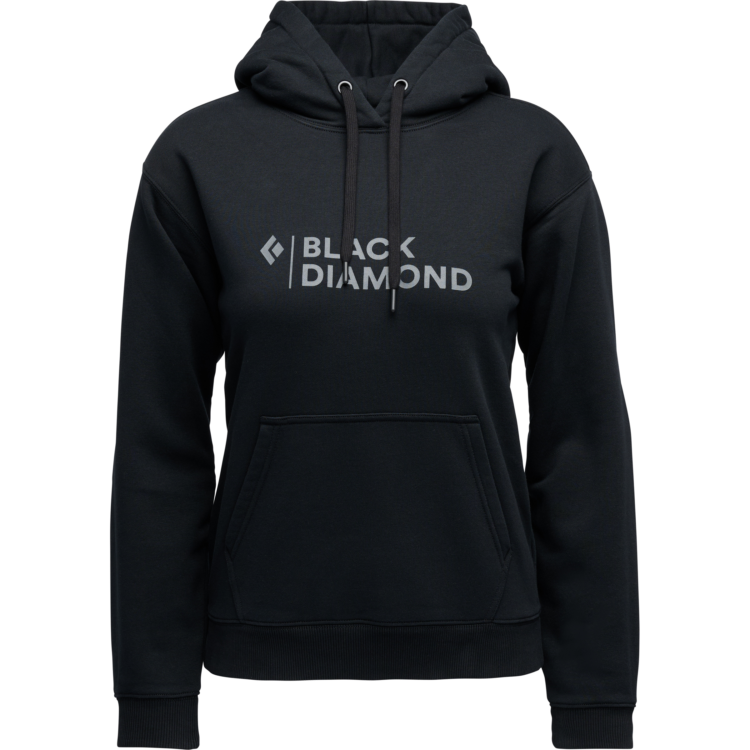 Black Diamond Mini Stacked Po Damen Hoodies schwarz Größe XL Lifestyle Hautfreundlich
