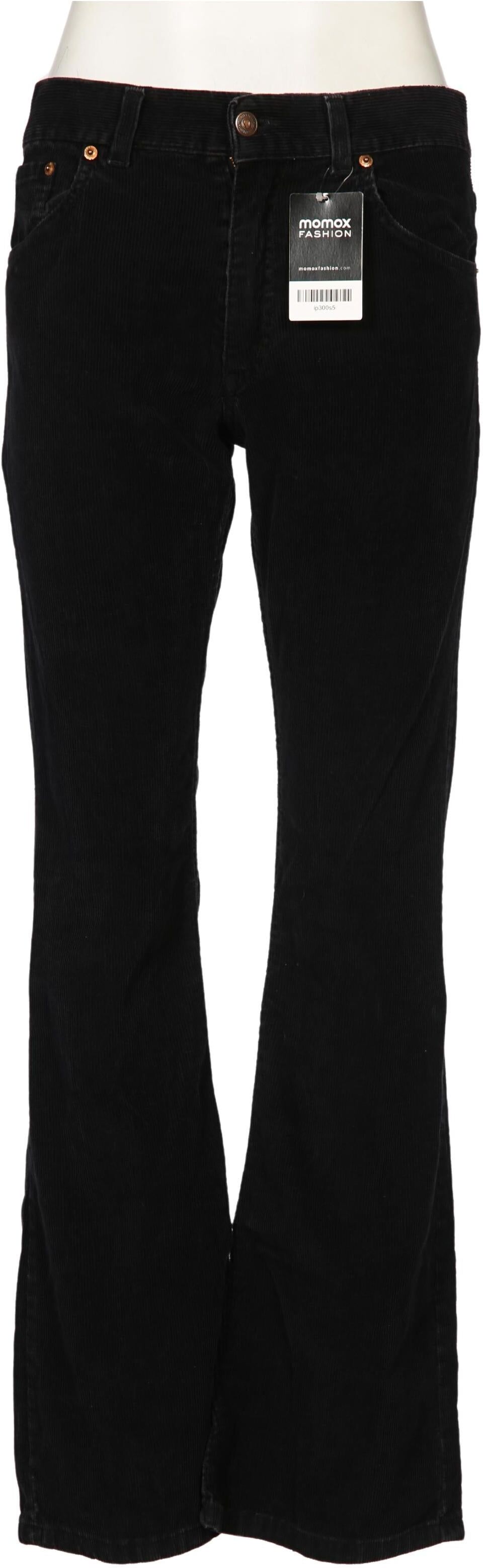 Freeman T. Porter Damen Stoffhose, Schwarz, Gr. W31, Baumwolle - Second Hand