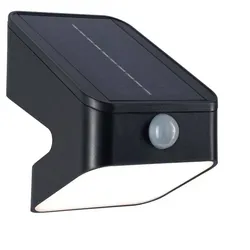 Paulmann 94608 Solar LED Wandfluter Lesly Bewegungsmelder IP65 113x126mm 3000K 5,5W 400lm Anthrazit