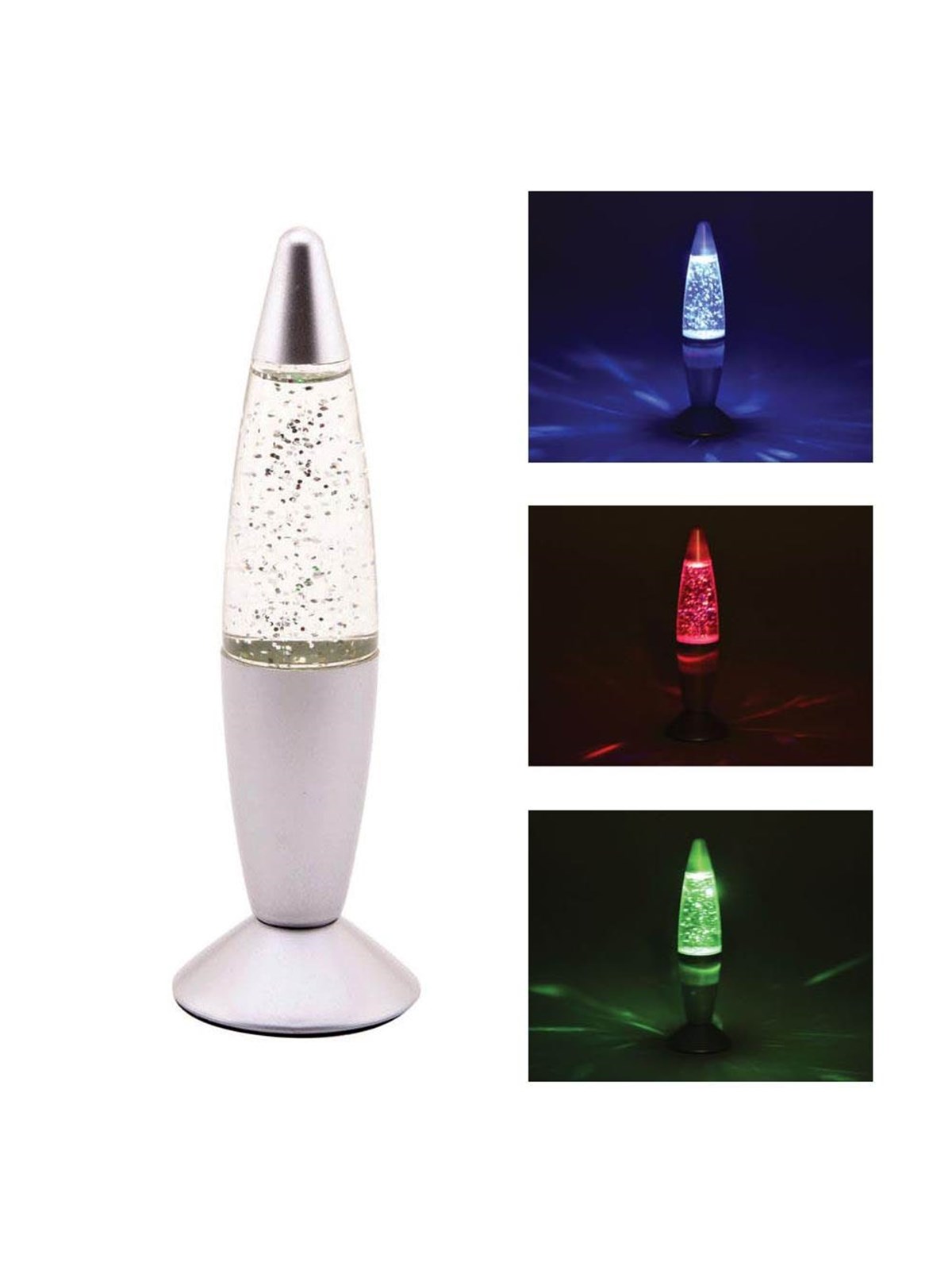 Johntoy Lava Lamp Glitter with Light