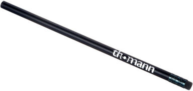 Thomann Pencil / Bleistift noir avec impression argentée