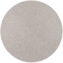 Berber, Teppich, Natur Teppich Wolle Rund (100 cm)