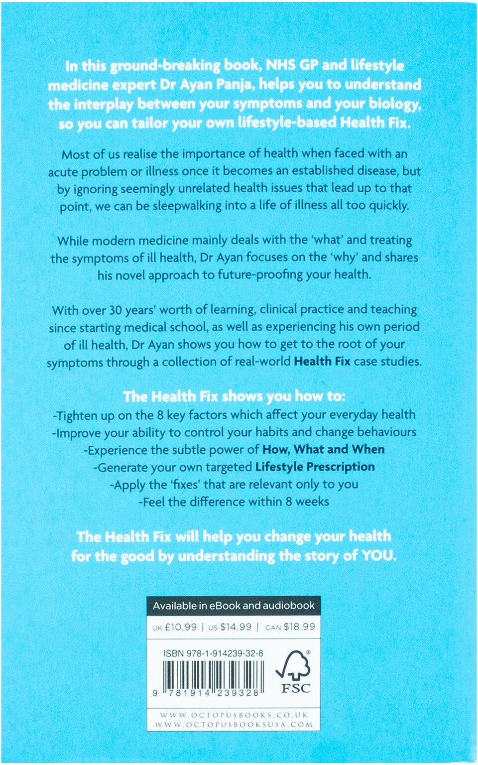 SHORT BOOKS LTD The Health Fix: Transform your Health in 8 Weeks