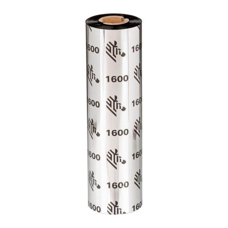 ZEBRA WAX RIBBON 220MMX450M 1600