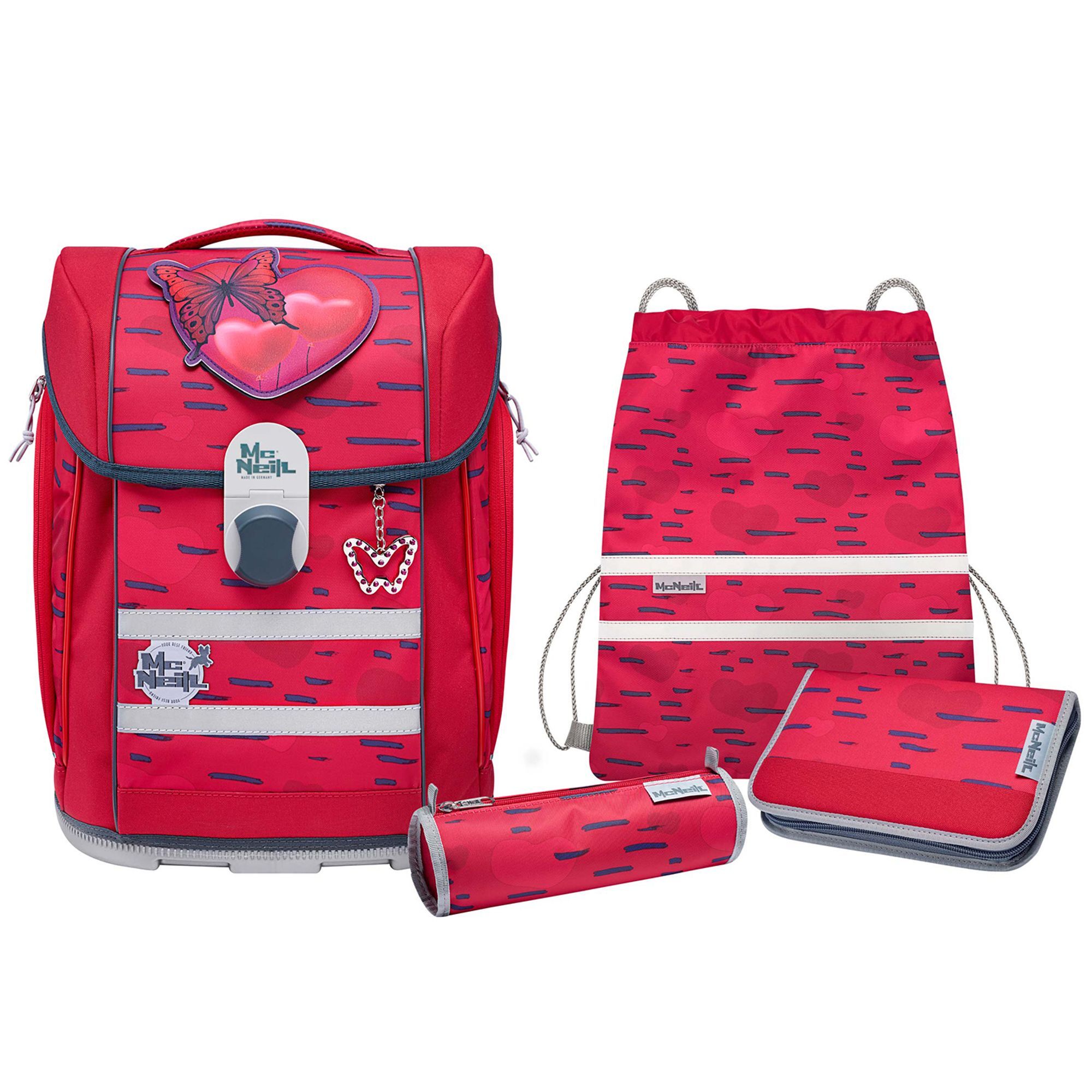 McNeill McNeill McLight 2 - Schulranzen Set 6tlg. 38 cm