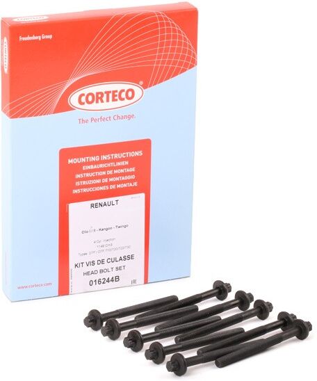 CORTECO 016244B Bolt Kit, cylinder head