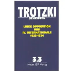 Trotzki Schriften Band 3.3, Fachbücher von Leo Trotzki