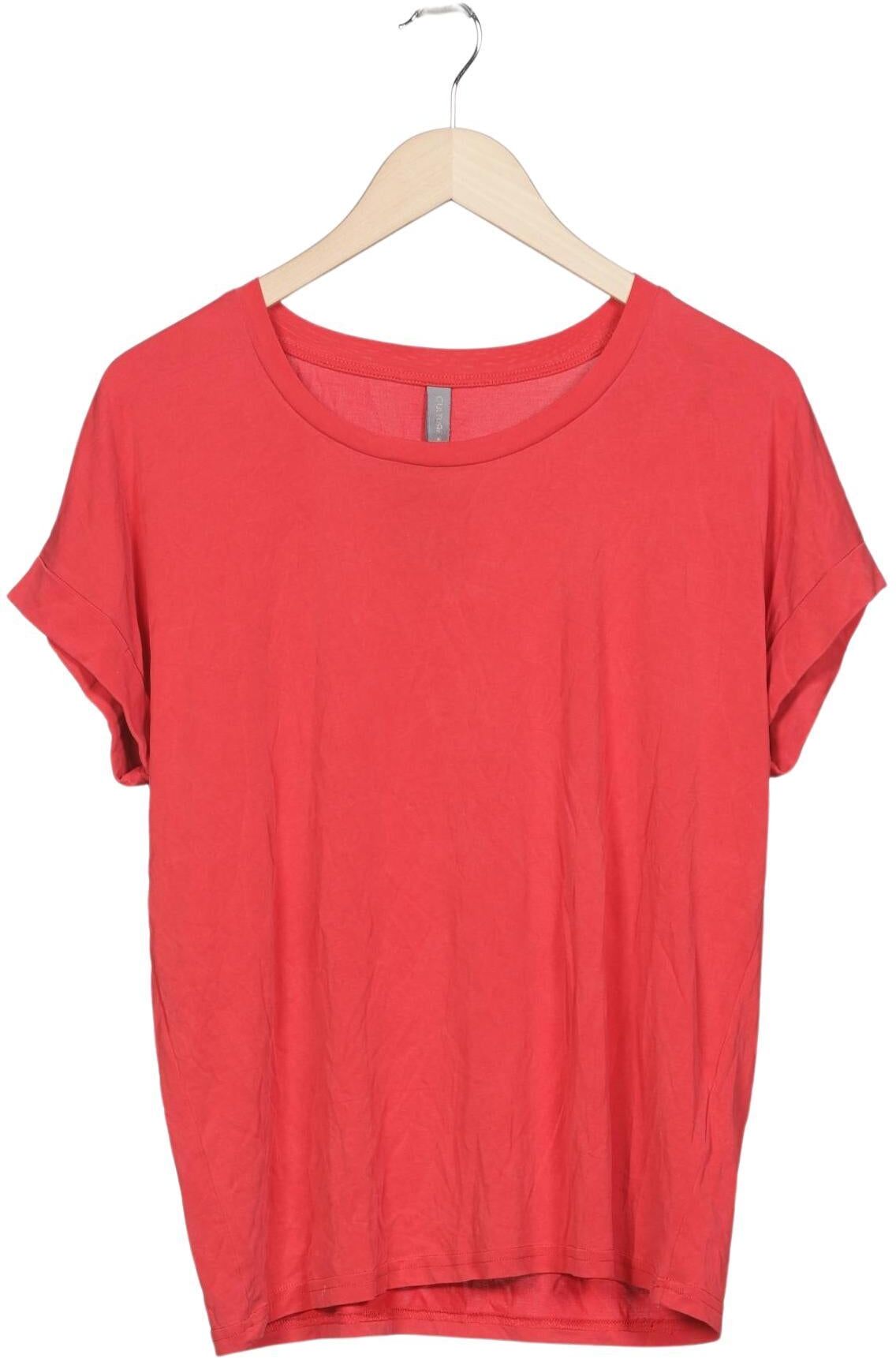 Culture Damen T-Shirt, Rot, Gr. M, Synthetik / Modal - Second Hand