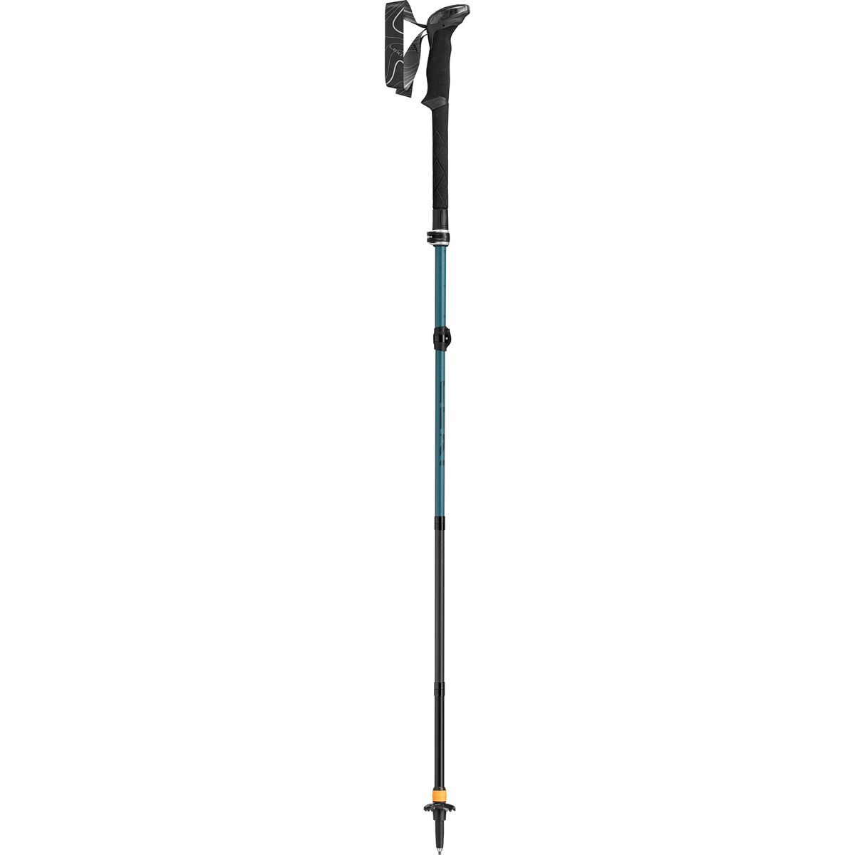 LEKI Makalu FX Carbon AS greenblue light-greenblue dark-black 110 - 130 cm (Standard) 65620631S