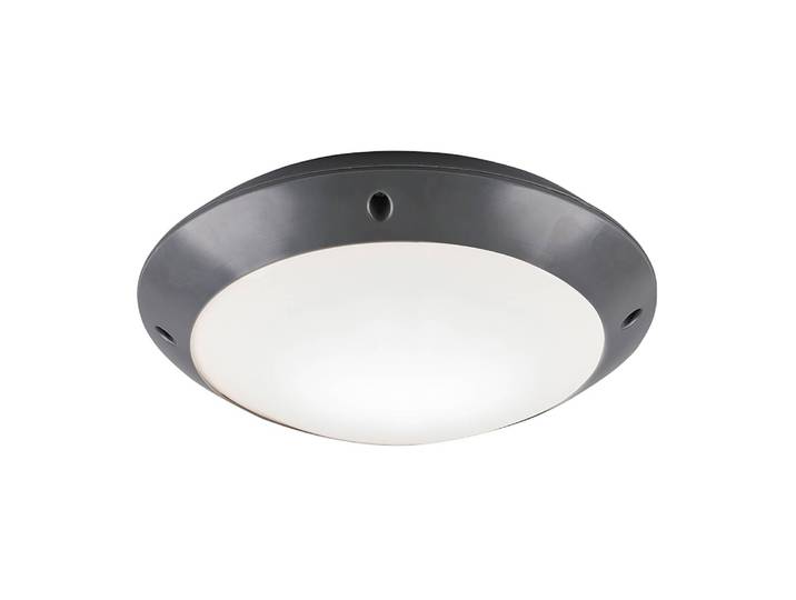 Deckenleuchte Camaro Ø 26cm Schwarz/Grau